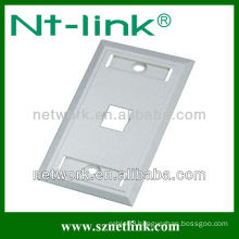 US Type Single Port Network RJ45 Faceplate 70*115mm